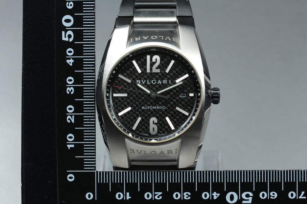 BVLGARI Ergon EG40S Black Carbon Automatic Men's Watch, Box Papers (16)
