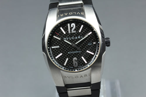 BVLGARI Ergon EG40S Black Carbon Automatic Men's Watch, Box Papers (2)