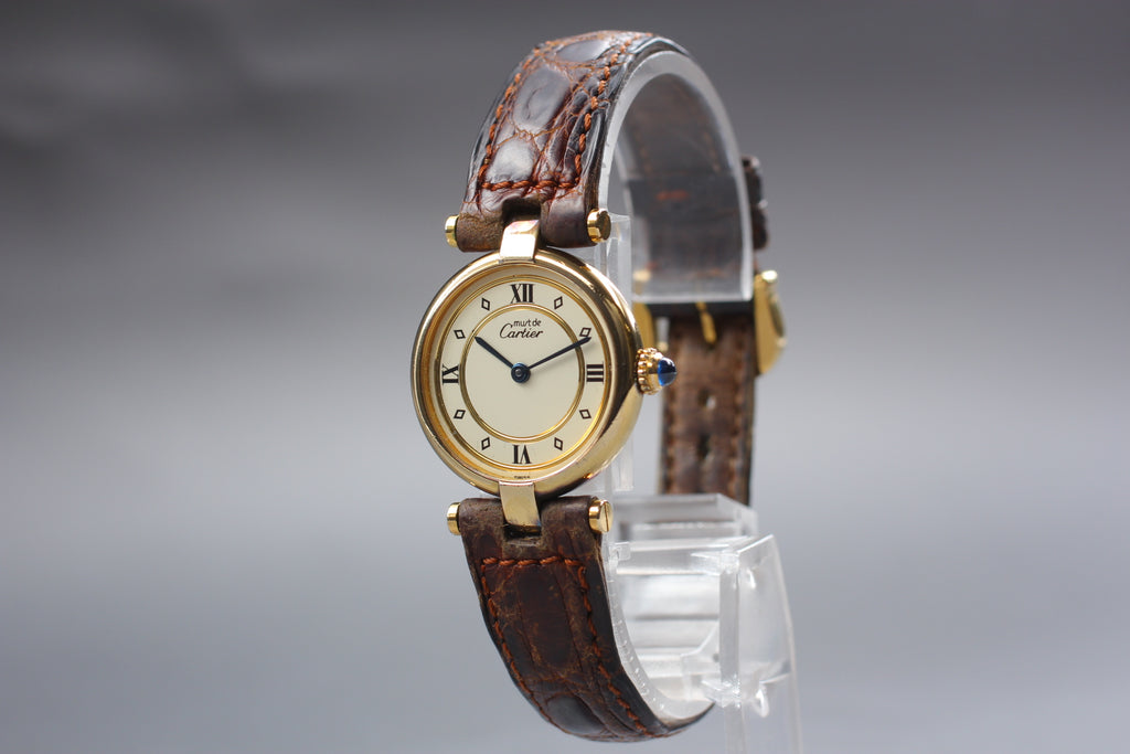 Cartier Must Colisee 590004 SM Roman Quartz Women's Watch (7)