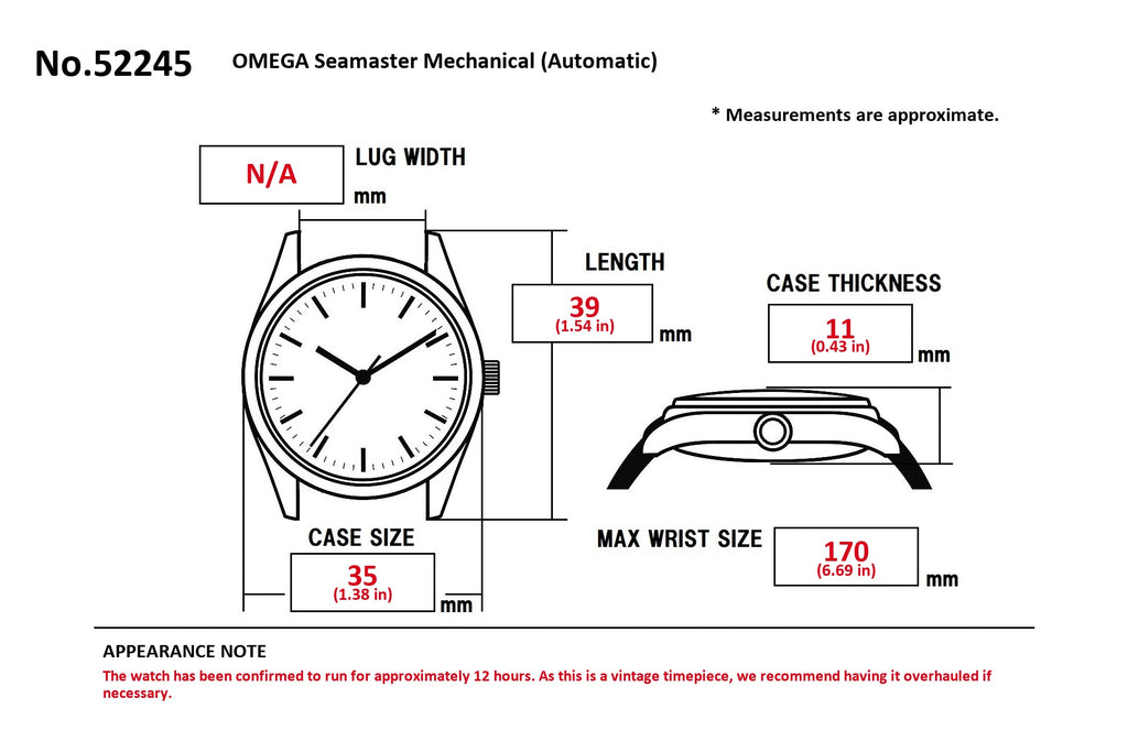 OMEGA Seamaster Cal.1020 Day/Date Automatic Men's Watch (3)