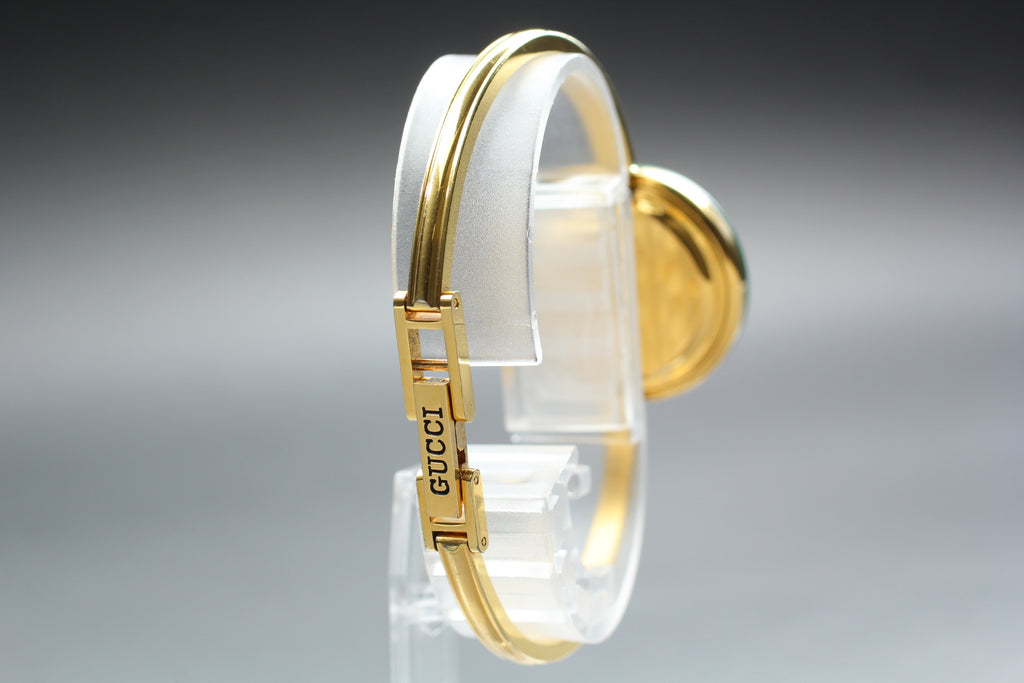 Gucci 1100-L Change Bezel 12 Colors Women's Quartz Watch, Box Papers (7)