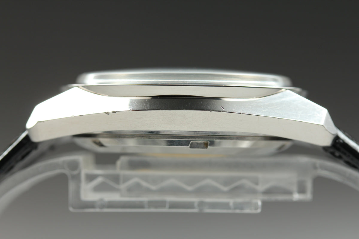 GRAND SEIKO 6145-8000 Hi-BEAT Silver Automatic Men's Watch, 1969 Read (14)