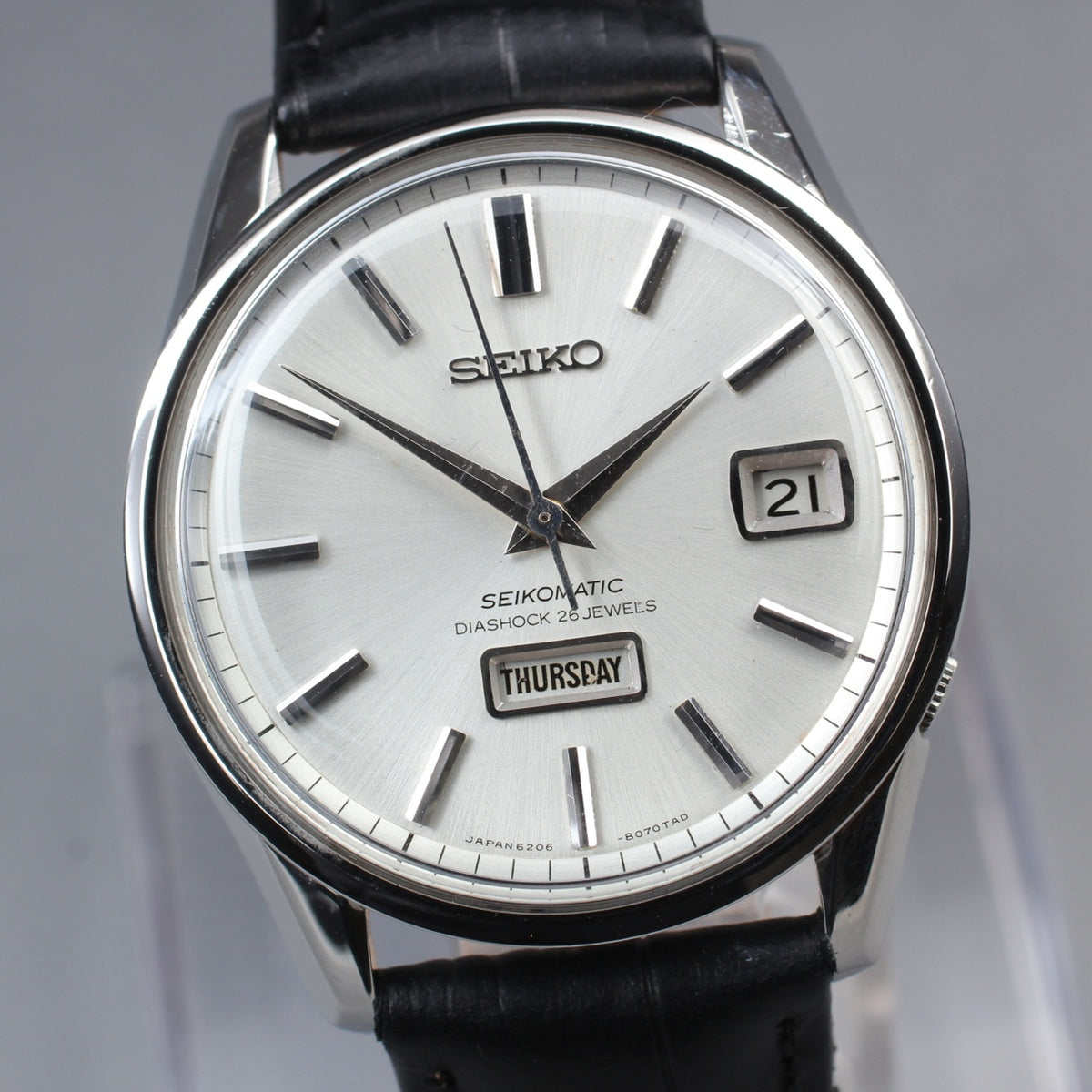 SEIKO Seikomatic 6206-8040 Automatic Men's Watch, 1965 (1)