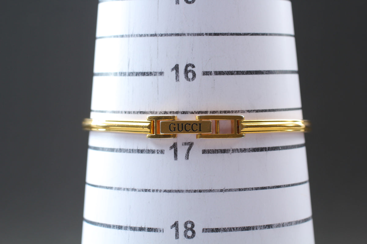 GUCCI 11/12 Change Bezel Gold 12 Colors Women's Qz Watch, Box Papers (15)