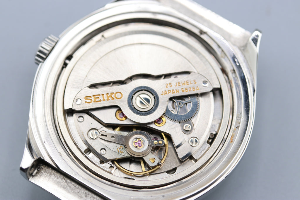 King Seiko 5626-7200 Kanji Faceted Crystal Green Automatic Men Watch (8)