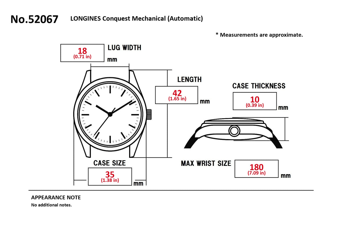LONGINES Conquest L1.611.4 Automatic Men's Watch (15)