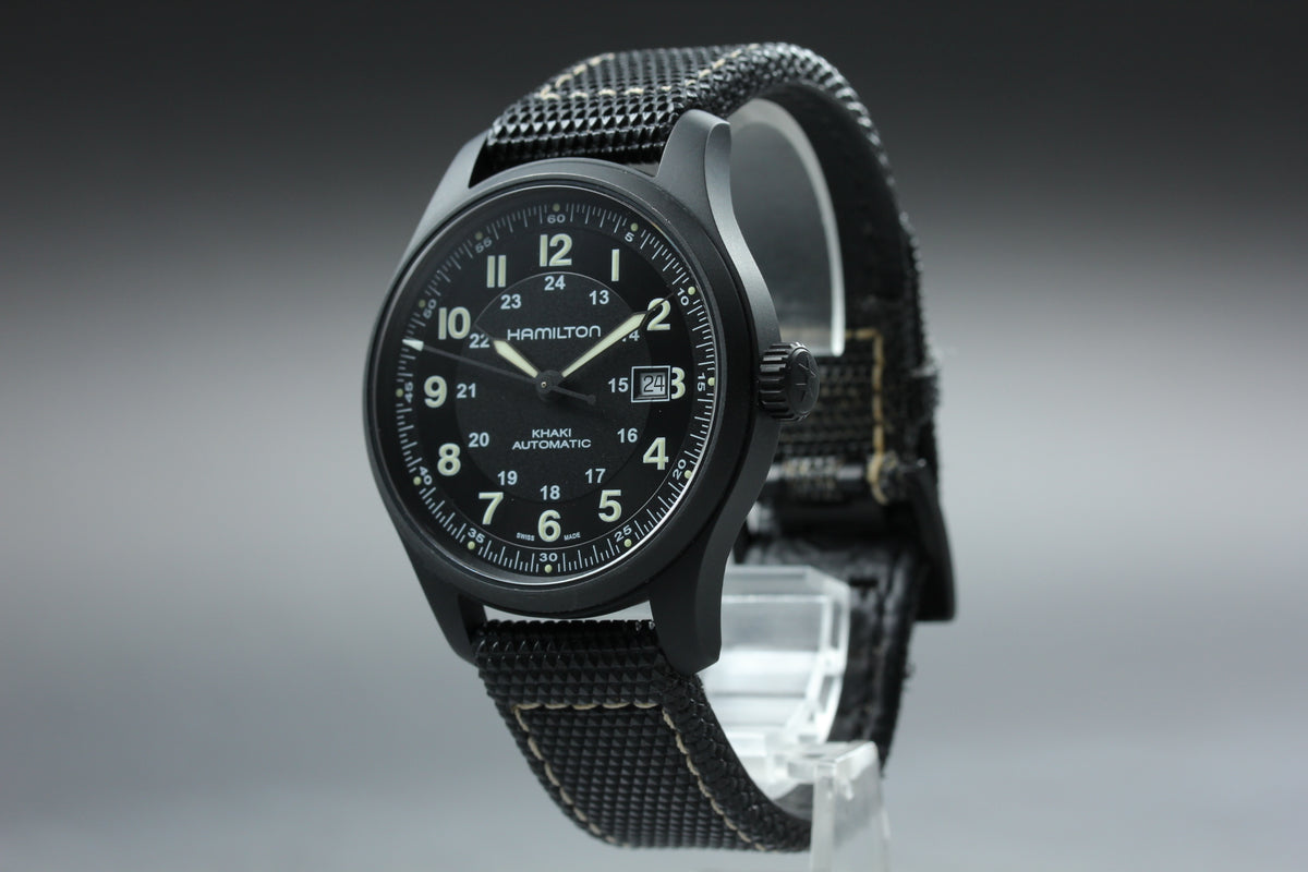 Hamilton H706651 Automatic Black Men's Watch, Boxed (7)