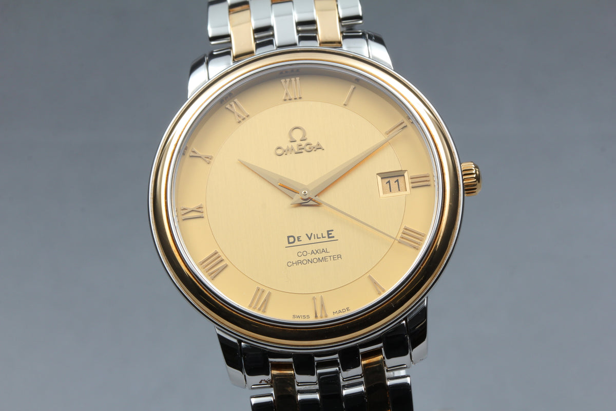 Omega DeVille Co-Axial 2500 Chronometer Automatic Men's Watch, Box Papers (4)