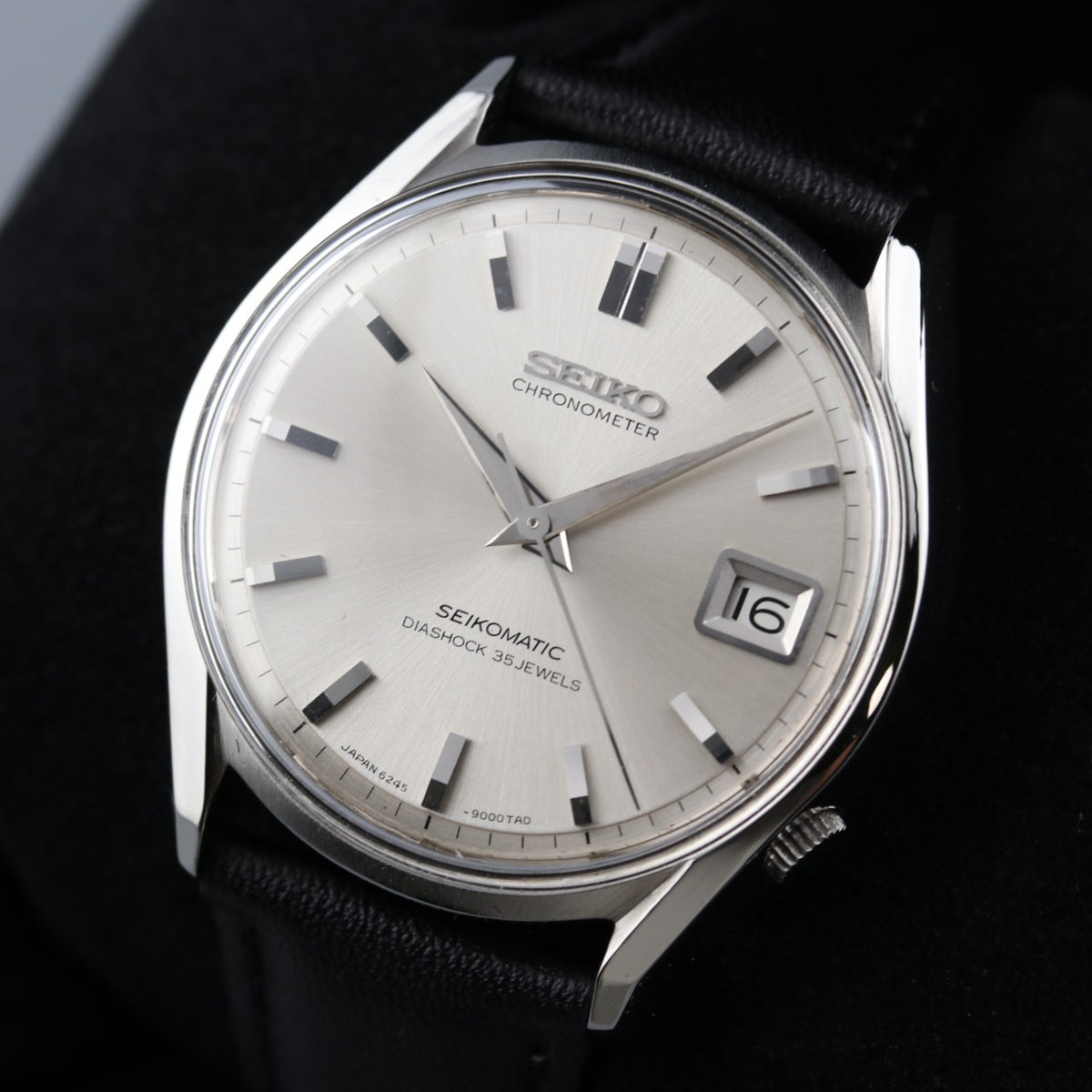 SEIKO Seikomatic 6245-9000 Chronometer Diashock Automatic Mens Watch (1)