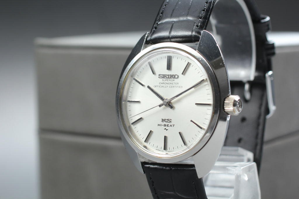 King Seiko Superior Chronometer 45-8020 Hi-Beat 36000 Hand Wind Watch, Rare (6)