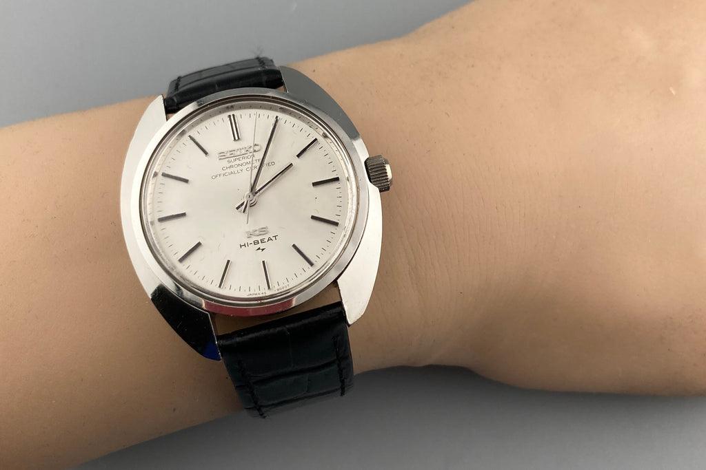 King Seiko Superior Chronometer 45-8020 Hi-Beat 36000 Hand Wind Watch, Rare (2)