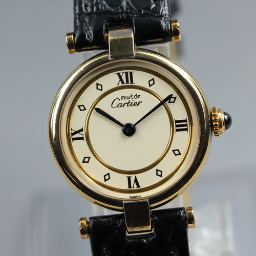 Cartier Must Colisee 590004 SM Roman Quartz Women's Watch (1)