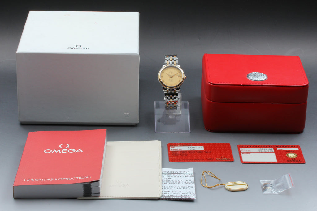 Omega DeVille Co-Axial 2500 Chronometer Automatic Men's Watch, Box Papers (2)