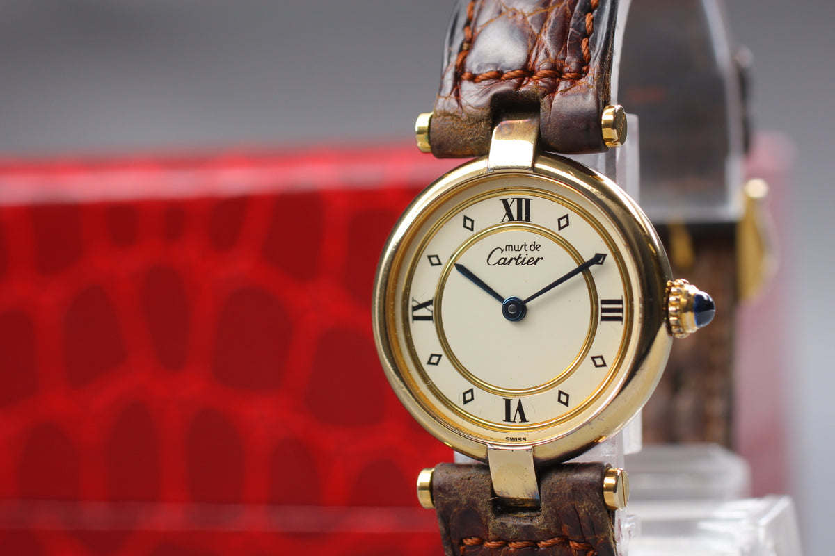 Cartier Must Colisee 590004 SM Roman Quartz Women's Watch (3)