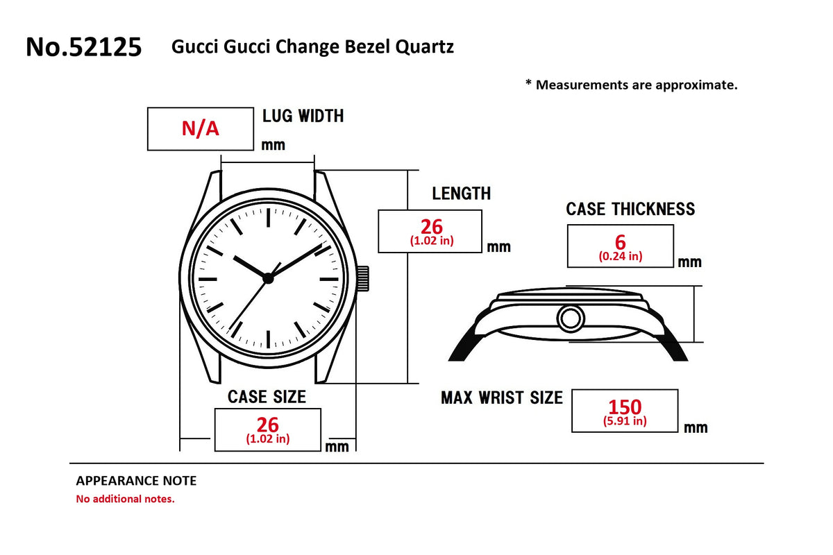 GUCCI 11/12 Change Bezel 6 Color Women's Watch, Box papers (15)