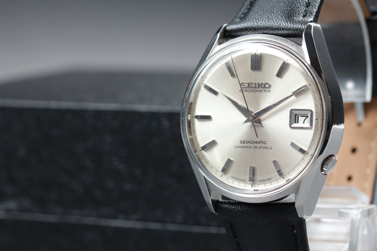SEIKO Seikomatic 6245-9000 Chronometer Diashock Automatic Mens Watch (4)