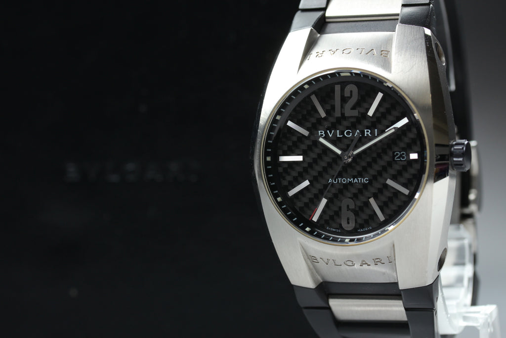 BVLGARI Ergon EG40S Black Carbon Automatic Men's Watch, Box Papers (3)