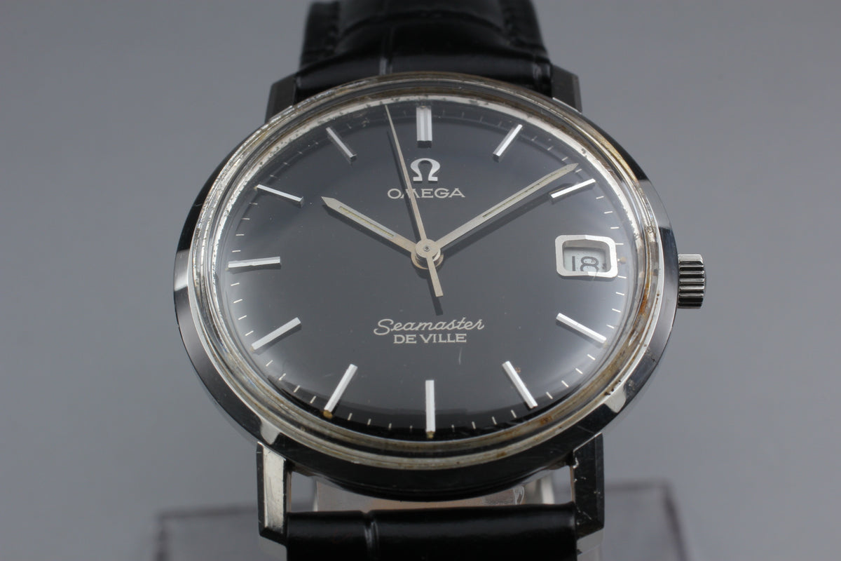 OMEGA Seamaster Black Dial Hand Winding Men's Watch (5)