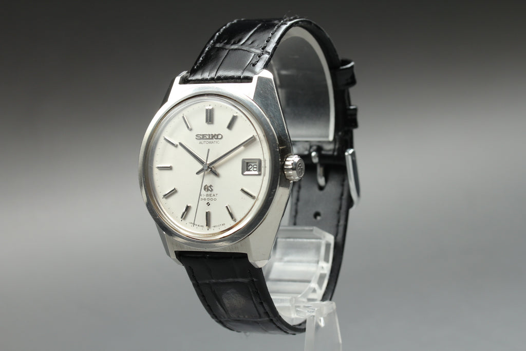 GRAND SEIKO 6145-8000 Hi-BEAT Silver Automatic Men's Watch, 1969 Read (7)