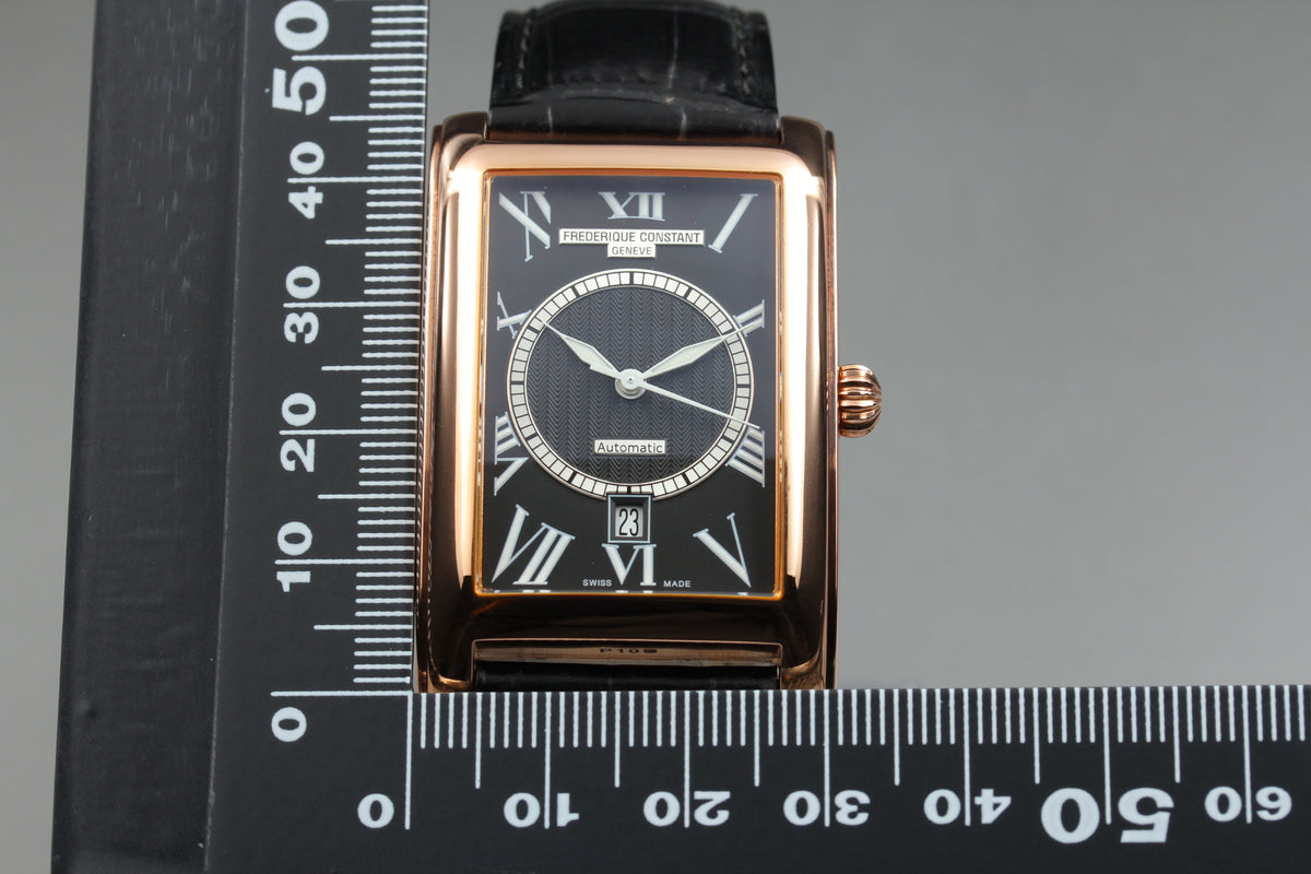Frederique Constant Carree FC-303/310/315X4C4/5/6 Date Automatic Men's Watch (15)