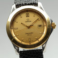 OMEGA Seamaster 120m 168.1501 Gold Tone Mens Quartz Watch (1)