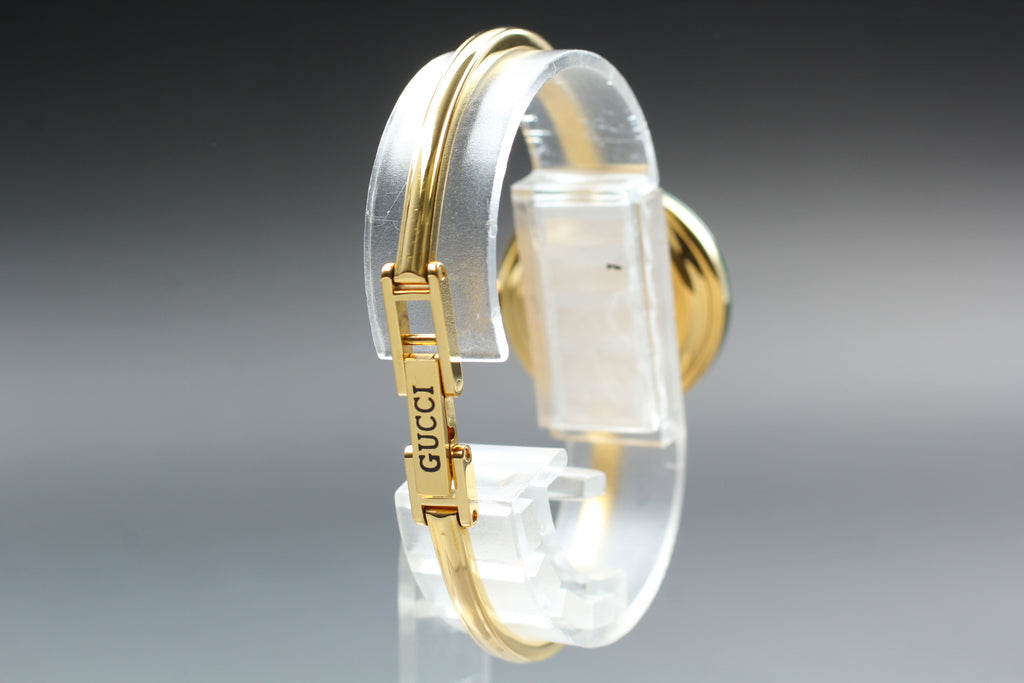 GUCCI 11/12.2 Change Bezel 12 Colors Women's Quartz Watch, Box Papers (7)
