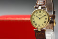 Cartier Must Vendome 590003 Vermeil Roman LM 30mm Quartz Unisex Watch (1)